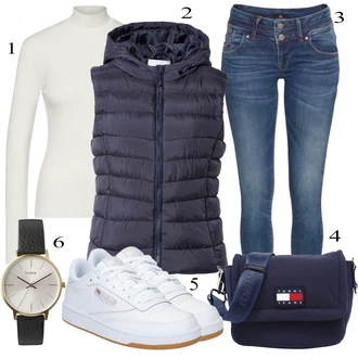 outfit mit Siva Superga Reebok Classic "1"