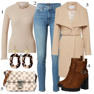 Outfit sa Siva Torba Za Preko Ramena JOOP! "Tvoj otmjeni outfit"