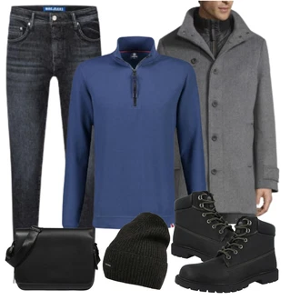 Outfit mit Grau Jeans MAC "Perfekt für den Herbst"