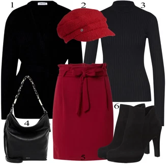 Zimske Outfiti mit Škrlatna Krilo About You "1"