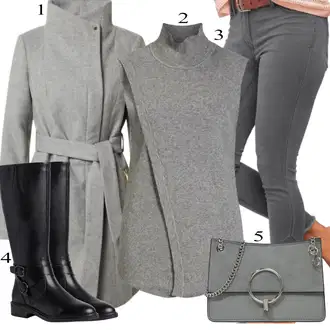 outfit mit Črna Škorenj Tamaris "1"