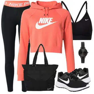 Outfit sa Crna Tenisica Nike "Tvoj otmjeni outfit"