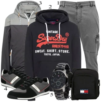 outfit mit Superga Boss "Vsakdanja oblačila"