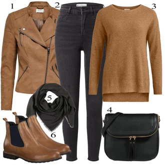 outfit mit Črna Kavbojke Gina Tricot "1"