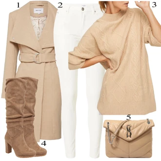 Zimske Outfiti mit Bela Kavbojke ZABAIONE "1"