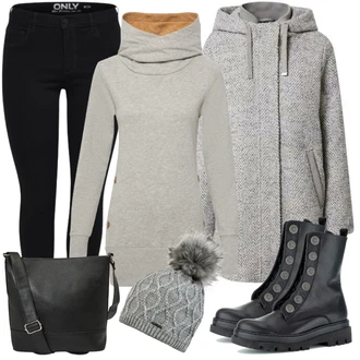 outfit mit Črna Škorenj Gabor "1"