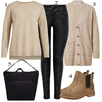 Outfit sa Smeđa Čizmica Bullboxer "Tvoj otmjeni outfit"