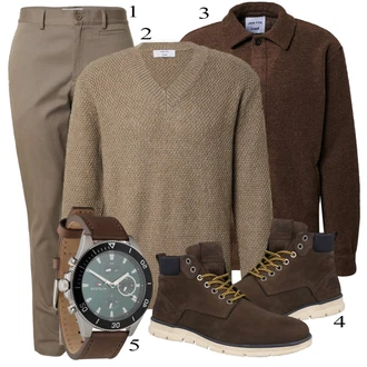 outfit mit Črna Superga Jack & Jones "Poslovna oblačila"