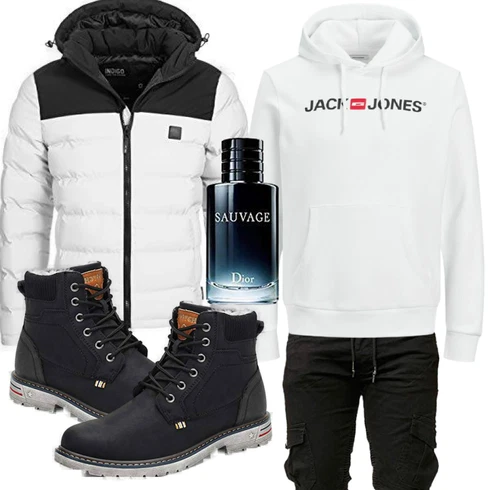 Blau Trachtenmode/Winter Parka Putu kombinieren