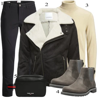outfit mit Siva Škorenj Timberland "Vsakdanja oblačila"