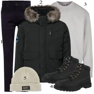 outfit mit Črna Škorenj Dockers by Gerli "Praktičen videz"