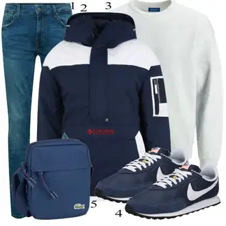 outfit mit Črna Columbia "Priložnostna oblačila"