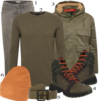 outfit mit Črna Škorenj Timberland "Vsakdanja oblačila"