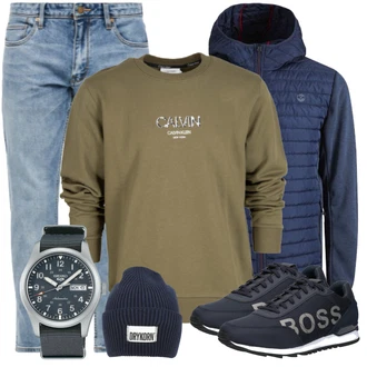 Outfit mit Schwarz Hut Drykorn "Alltags Outfit"