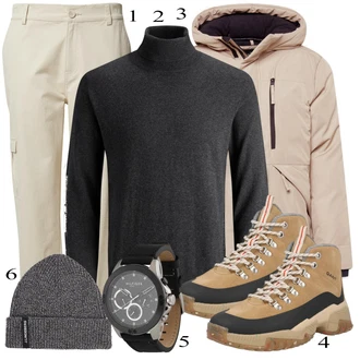 outfit mit Siva Hlače "Poslovna oblačila"