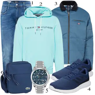 outfit mit Modra Dickies "Športna oblačila"