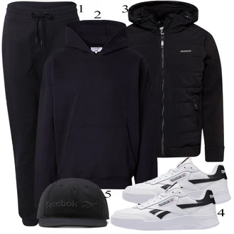outfit mit Siva Superga Reebok Classic "Vsakdanja oblačila"