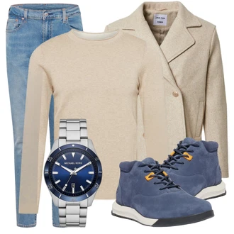 Winter Outfits mit Grau/Beige Unkategorisiert S.Oliver "Alltagsoutfit"