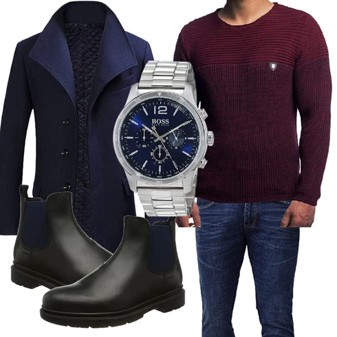 Wintermantel/Winter Parka/Unkategorisiert kombinieren mit Jeans