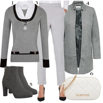 outfit mit Črna Škorenj Tamaris "1"