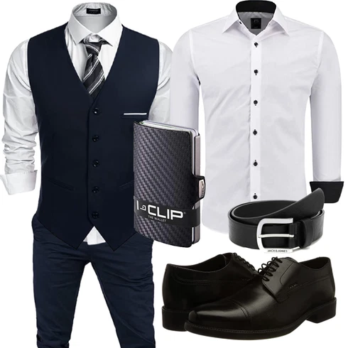 Weiß Accessoire J'S FASHION kombinieren