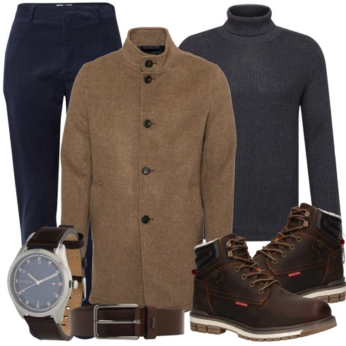 Weiß/Schwarz Strickjacke Jack & Jones kombinieren
