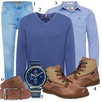 outfit mit Rdeča Superga Bugatti "Vsakdanja oblačila"