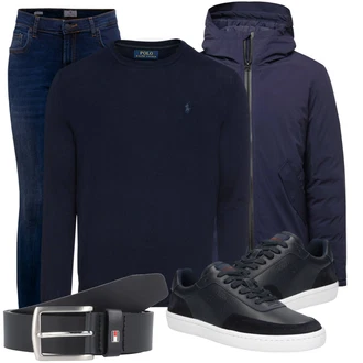 Outfit mit Schwarz/Blau Unkategorisiert Polo Ralph Lauren "Cool für die Freizeit"