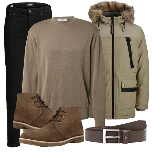 Rot/Grün Stiefel Panama Jack kombinieren