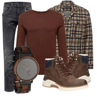 Outfit mit Grau Sommerjacke Drykorn "Cooles Herbst Outfit"