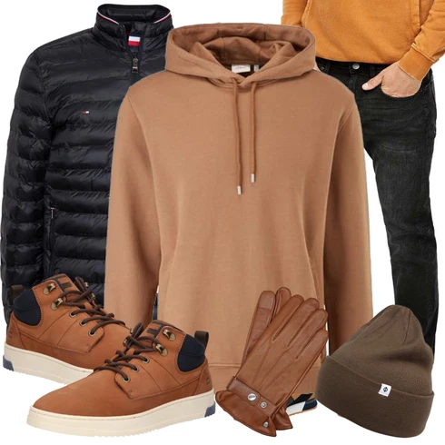Braun Sweatshirt S.Oliver kombinieren