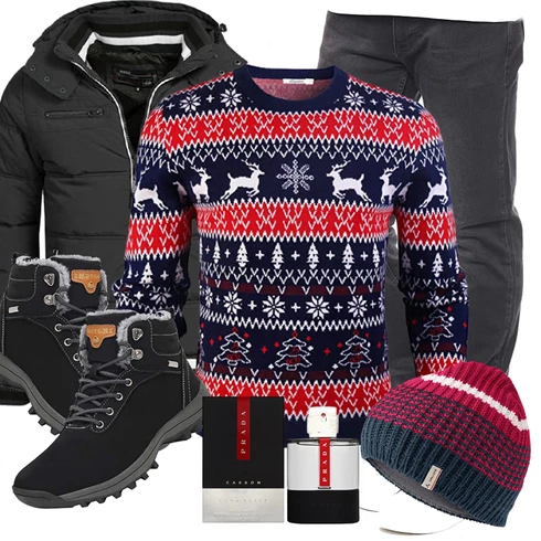Blau Winter Parka/Regenjacke Indicode Jeans kombinieren