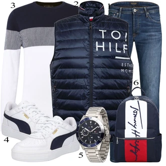 outfit mit Siva Superga Puma "Praktičen videz"