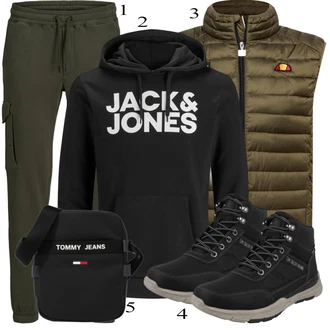 outfit mit Superga Tom Tailor "Priložnostna oblačila"