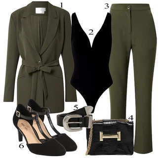 outfit mit Črna Women's Boleros and Ponchos "1"