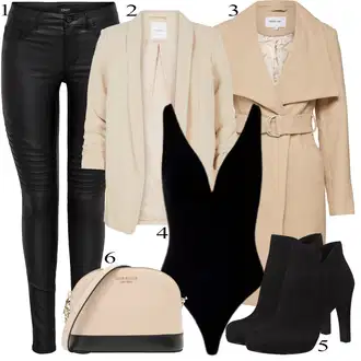 outfit mit Črna Čevlj Tamaris "3"