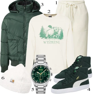 outfit mit Črna Superga Puma "Priložnostna oblačila"