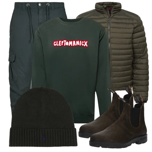 Schwarz Accessoire Hut Polo Ralph Lauren kombinieren