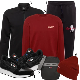 outfit mit Črna Srajca 4F "Priložnostna oblačila"