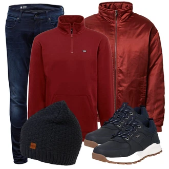 Outfit mit Schwarz Sneaker Tom Tailor "Alltagsoutfit"