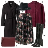 Outfity s maxi zimními kabáty image