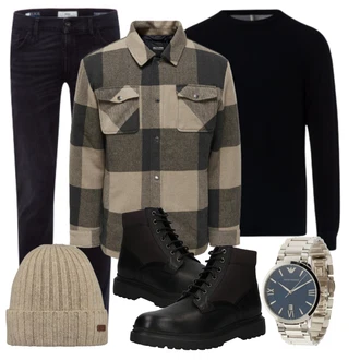 Winter Outfits mit Weiß Jeans Brax "Outfit für den Winter"