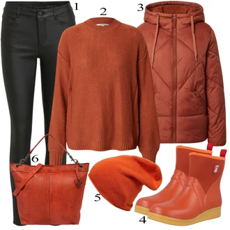 Outfit "Outfity na zimu"