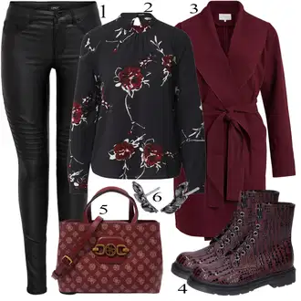 outfit mit Črna Škorenj Dockers by Gerli "1"