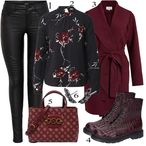 Kombinace Černá Halenka & Tunika/Dlouhý Zimní Kabát/Zvonová Kalhoty/Dlouhé Kardigany/Košile/Dlouhá Tylová sukně Only Kombinace Černá Halenka & Tunika/Dlouhý Zimní Kabát/Zvonová Kalhoty/Dlouhé Kardigany/Košile/Dlouhá Tylová sukně Only