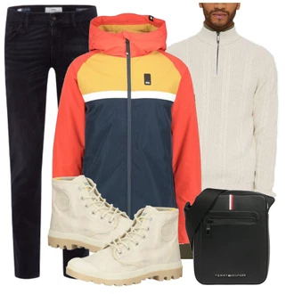 Winter Outfits mit Weiß Jeans Brax "Outfit für den Winter"