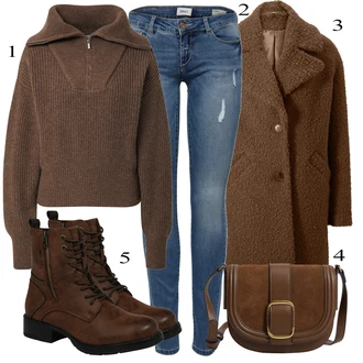 Outfity na zimu s Červená Heine "Zimní outfity"