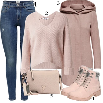 Outfit s Kozačka Dockers by Gerli "Outfity na zimu"