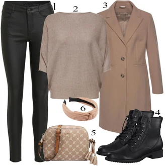 Kombinacije za zimu sa Zeleno/Smeđa Lascana "Zimski look"