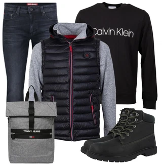 Winter Outfits mit Weiß/Schwarz Jeans MAC "Perfekt für den Winter"